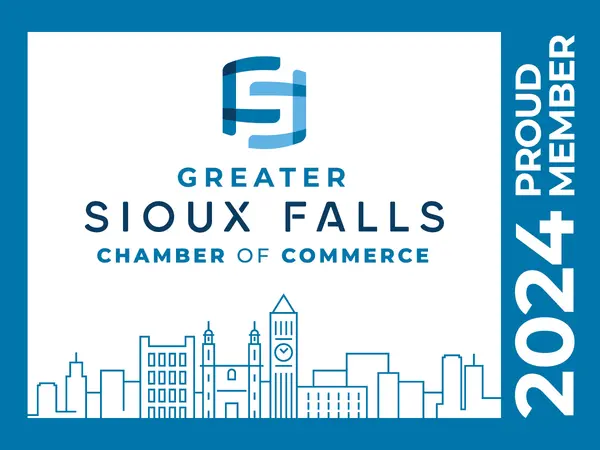 Logo for the Greater Sioux Falls Chamber of Commerce