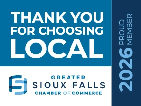 Logo for the Greater Sioux Falls Chamber of Commerce